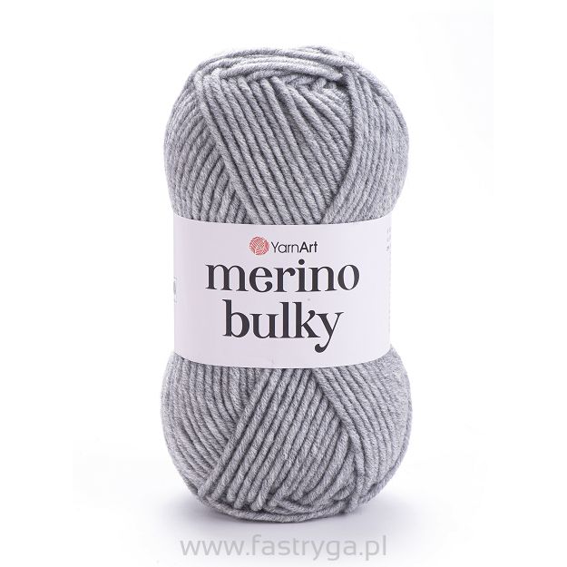 Włóczka YarnArt Merino Bulky 282 - jasny popiel