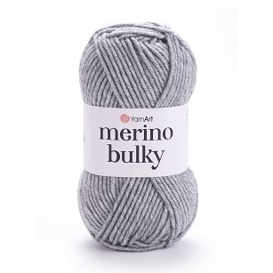 Włóczka YarnArt Merino Bulky 282 - jasny popiel