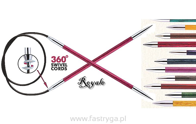 Royale  6,5 mm żyłka 80 cm.