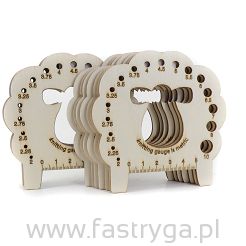 Miernik grubości drutów 