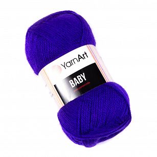 Włóczka akrylowa YarnArt Baby 203 fiolet