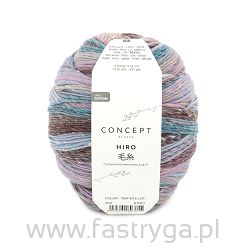Włóczka z jedwabiem Hiro kolor 304