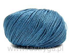 Włóczka Lino 100% kolor 19 ciemny turkus