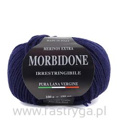 Włóczka  Morbidone   200 granat ciemny