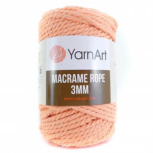 Macrame Rope 3 mm.  767 łosoś