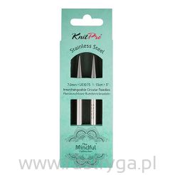 Mindful 7 mm druty wymienne o długości 13 cm