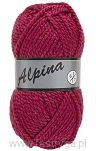 Włóczka Lammy Alpina 6 kolor 014 magenta / amarant wełna z akrylem - 2