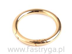 Kółko otwierane - karabińczyk  32 mm