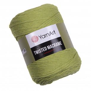 Twisted Macrame 4mm 755 limonka