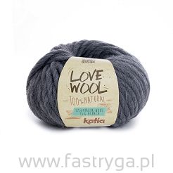 Love Wool kolor 107 ciemny popiel