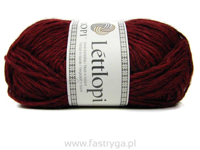 Lettlopi 9431  bordowa
