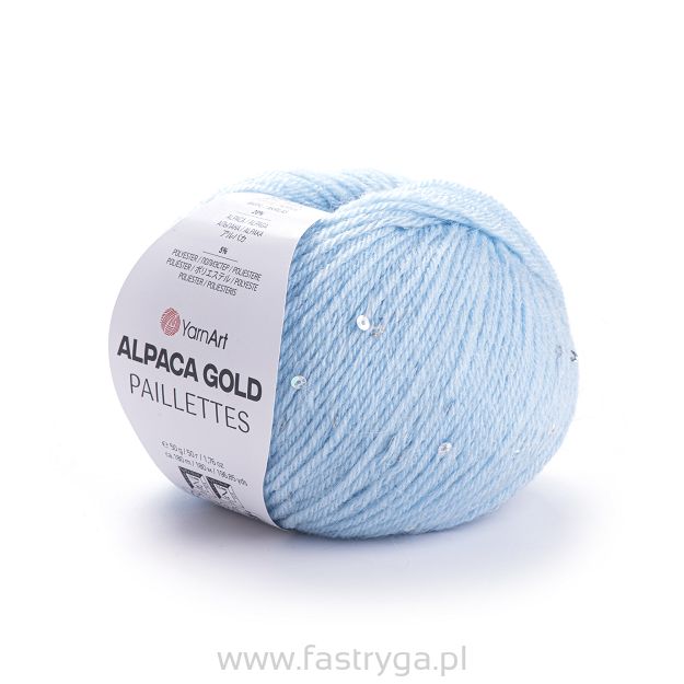 Alpaca Gold Paillettes kolor 9305
