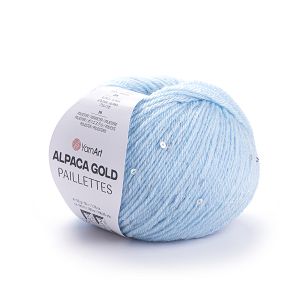Alpaca Gold Paillettes kolor 9305