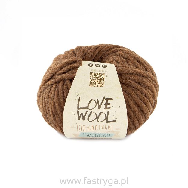 Love Wool kolor 131 brąz