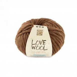  Love Wool kolor 131 brąz