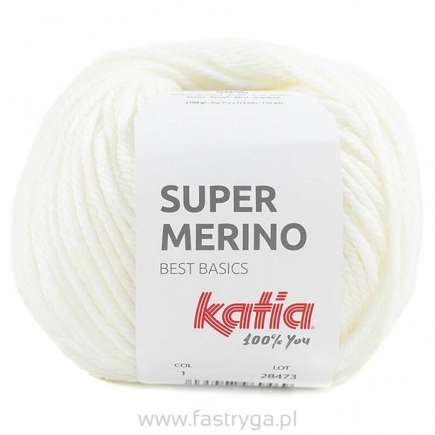 Super Merino 1 biały