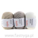 Merino Aran  81 khaki - 3