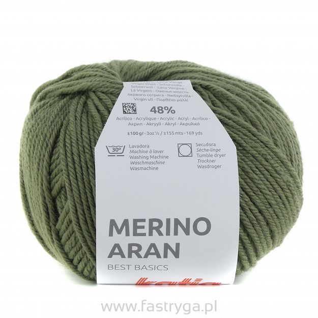 Merino Aran  81 khaki