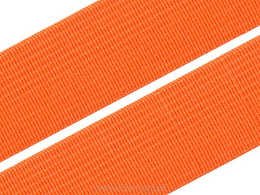 Guma płaska 20 mm  pomarańczowy