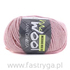 Mc wool  158 pudrowy róż
