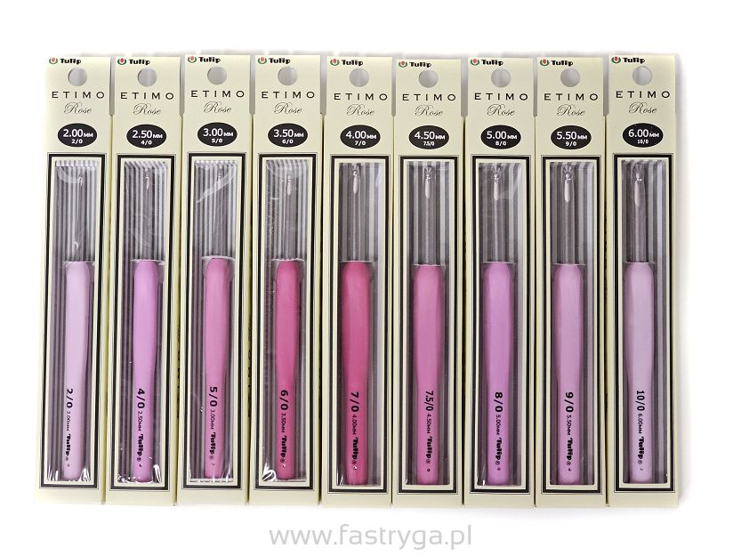 Szydełko Etimo Rose  nr 4,5