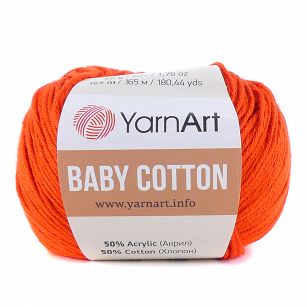 Włóczka Baby Cotton 426 czerwień