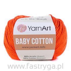 Włóczka Baby Cotton 426 czerwień