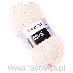 Włóczka szenilowa YarnArt Dolce 779 jasny łosoś