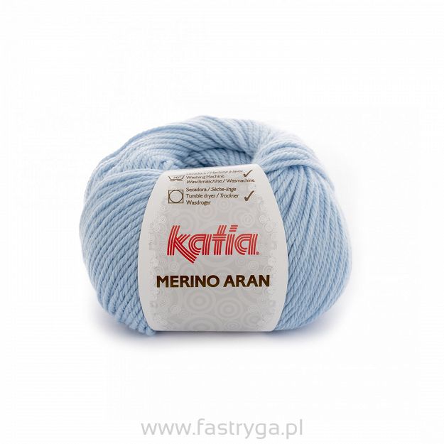 Merino Aran  68 błękit