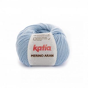 Merino Aran  68 błękit