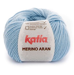 Merino Aran  68 błękit