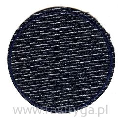 Naszywka na ubrania czarna łatka