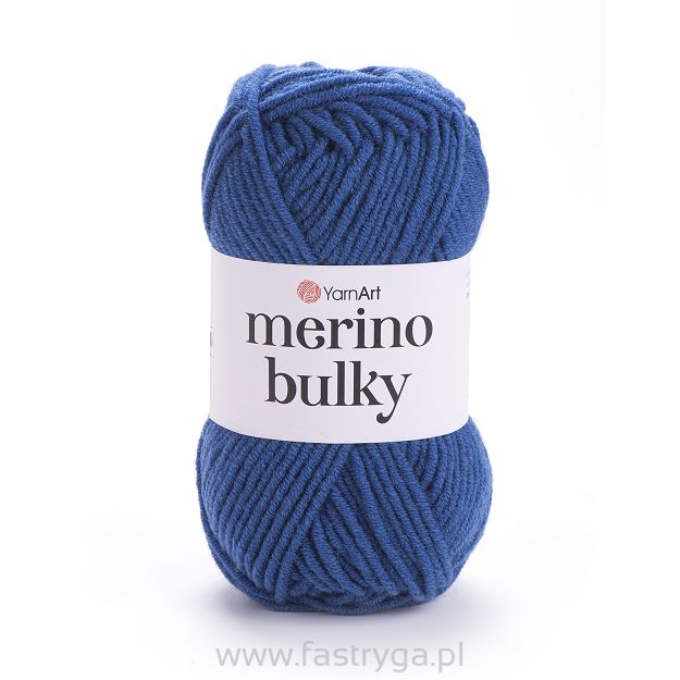 Włóczka YarnArt Merino Bulky 551 - ciemny niebieski