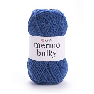 Włóczka YarnArt Merino Bulky 551 - ciemny niebieski