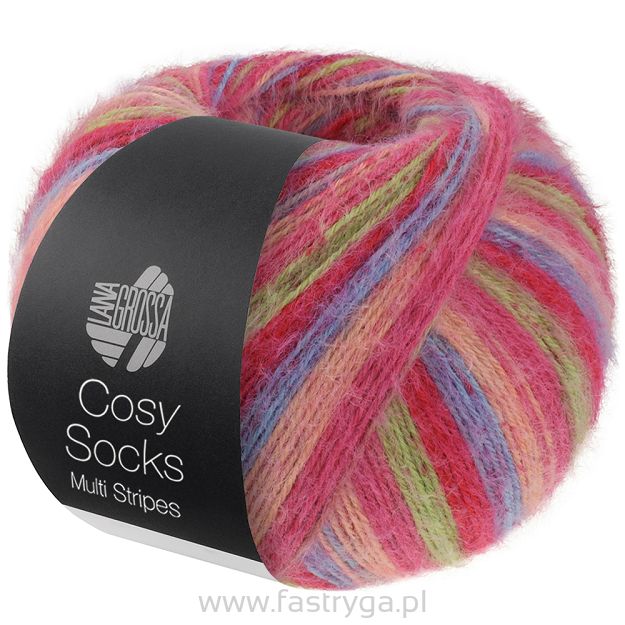 Cosy Socks  Multi Stripes  152