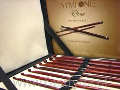 Knitpro Symfonie Rose - zestaw szydełek Special Edition