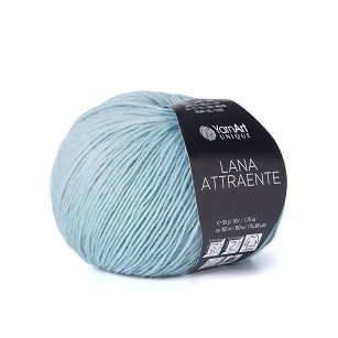 włóczka Lana Attraente kolor 6654 lodowiecowy