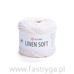 Włóczka Yarnart Linen Soft 7301 ecru - 3