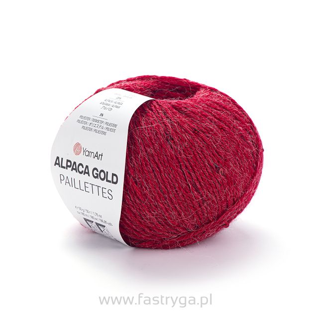 Alpaca Gold Paillettes kolor 9307
