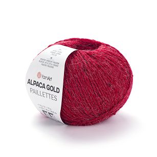 Alpaca Gold Paillettes kolor 9307