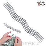 Druty Addi Snake Lace - dł. 15 cm rozm.3.25 - 3