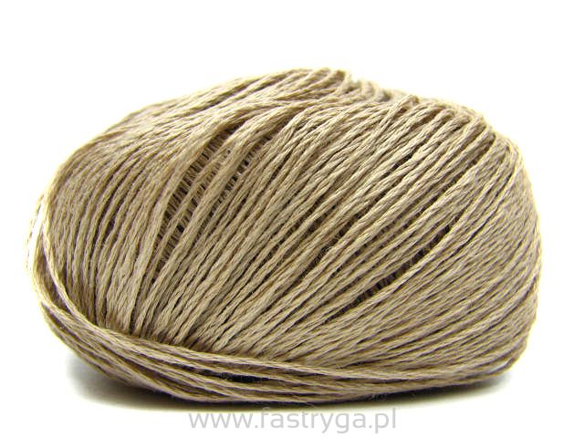 Włóczka Lino 100% kolor 9 beż lniany