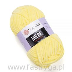 Włóczka szenilowa YarnArt Dolce 851 żółty