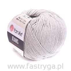 Włóczka Jeans 49 jasny szary