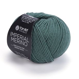 włóczka Imperial Merino kolor 3333 zielony-mieta