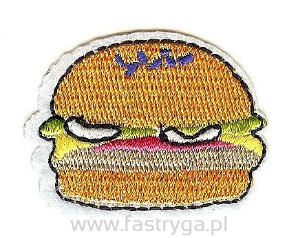 Naszywka na ubrania Burger