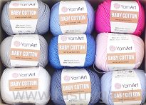 Włóczka Baby Cotton 434 jasna oliwka - 5