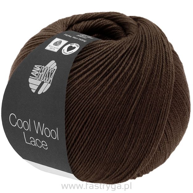 Cool Wool Lace   57 brązowy