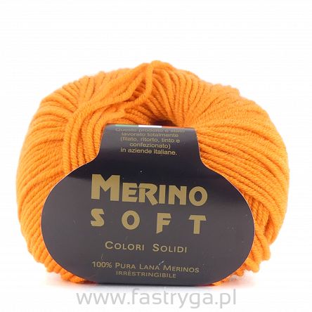 Rial Filati Merino soft 23 - pomarańczowa
