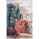 Pojemnik na włóczkę w tęcze - 3